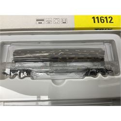 Trix Minitrix 'N' gauge - No.11612 SETG Lumber Transport Train; boxed