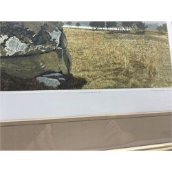 Philip Greenwood (Welsh 1943-): 'Cregennan Lake', artist's proof aquatint signed titled and numbered 5/295 in pencil 36cm x 41cm 