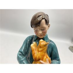 Royal Doulton figure, Welcome Home HN3299, modelled by Adrian Hughes, limited edition 1129/9500