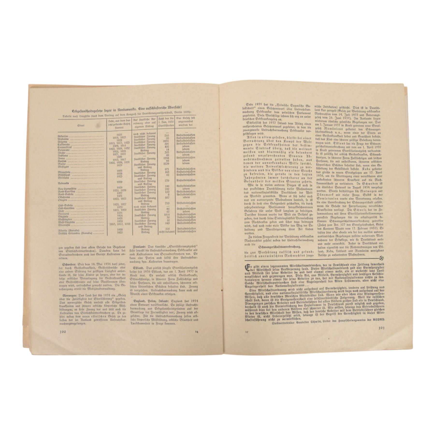 German Cigarette album on Imperial German Orders, medals & decorations together with a Third Reich Cigarette card album on Wild Flowers, Third Reich magazine Der Schulungsbrief
