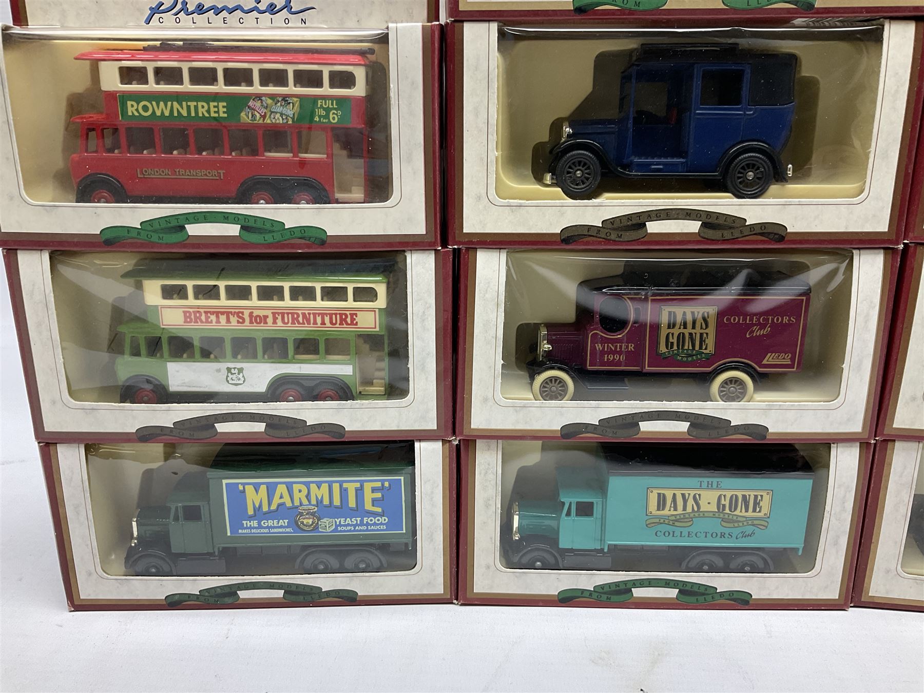 Fifty-two Days Gone Premier Collection die-cast models, all boxed (52)