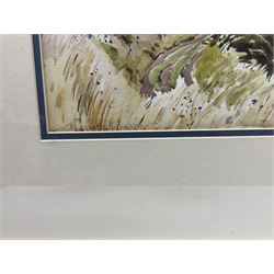 Edward H Simpson (British 1901-1989): Scarborough from Holbeck Gardens, watercolour signed 33cm x 53cm