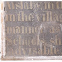 Painted wooden sign, The Walkers Foundation, H95cm, W70cm