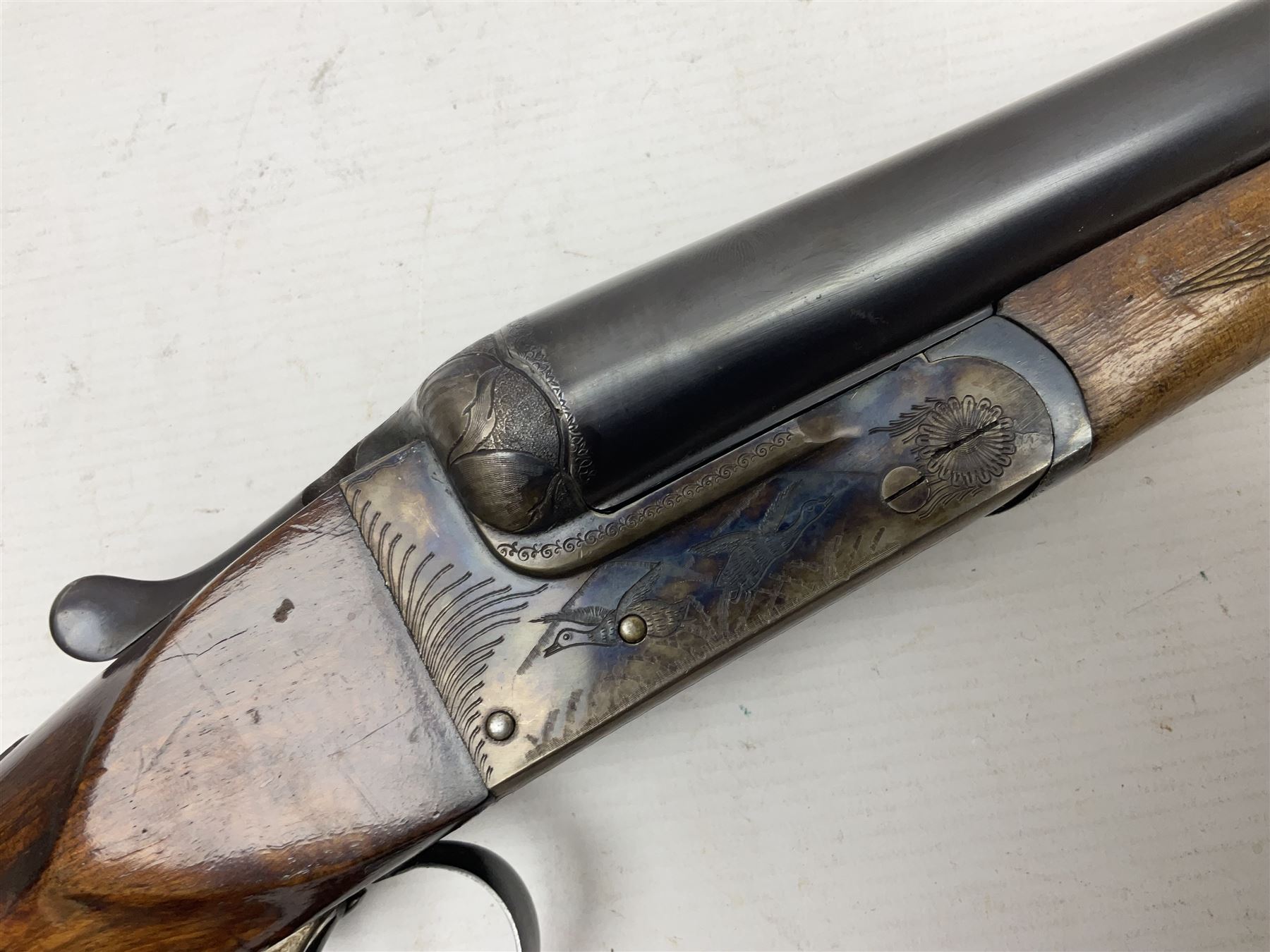 SHOTGUN CERTIFICATE REQUIRED - Spanish Norica 12-bore by 2 3/4