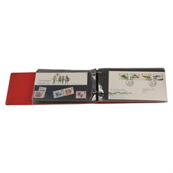 Great British and World stamps, first day covers, PHQ cards, etc, in three boxes