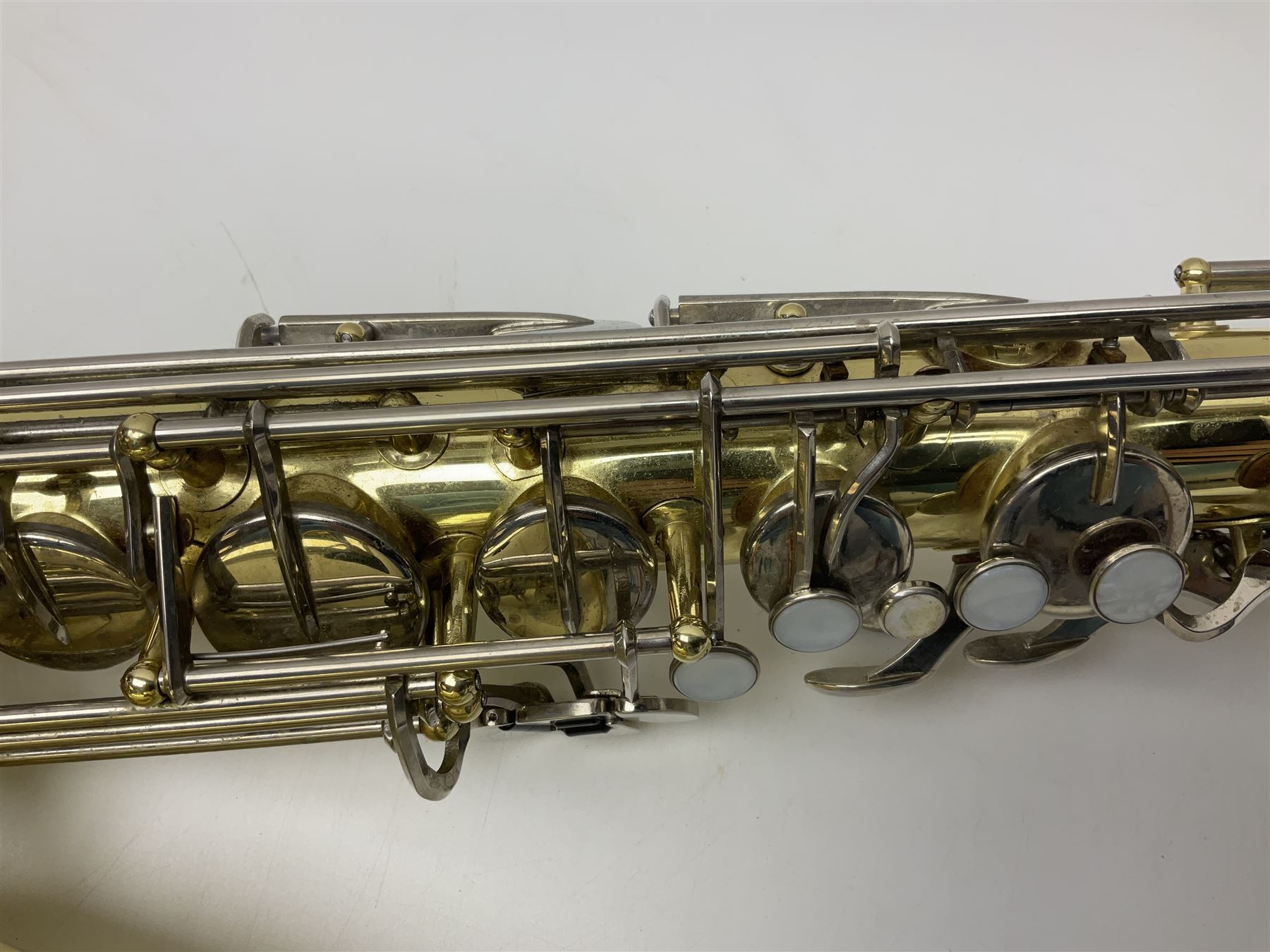 Yamaha YTS-23 tenor saxophone, serial no.021481; in fitted case with crook and accessories.