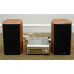  Wharfedale Diamond 9.1 speakers and a Denon UD-M31 CD receiver (This item is PAT tested - 5 day warranty from date of sale)  