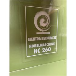 ELEKTRA BECKUM HOBELMASCHINE HC 260 surface planer 