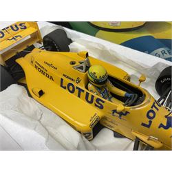 Ayrton Senna Racing Car Collection - 1987 Lotus Honda 99T; boxed