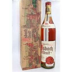 Asbach Uralt brandy, produced for NAAFI Stores for HM Forces, 3 litres, unknown proof, in original presentation box  