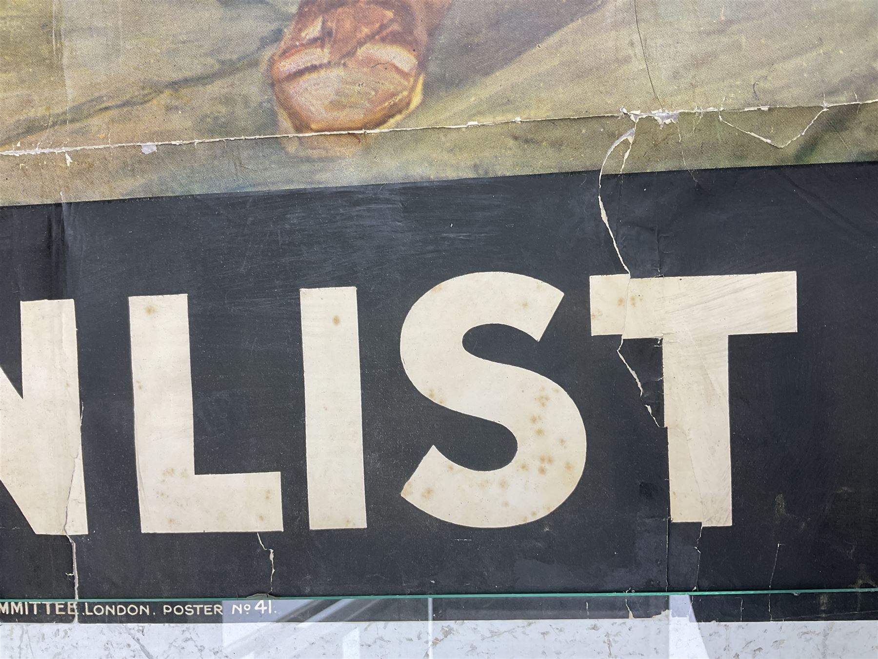 Edith M Kemp-Welch (British 1870-1941): 'Remember Scarborough! Enlist Now', rare original Parliamentary Recruiting Committee poster No. 41, circa 1915, printed by David Allen 149 x 98cm