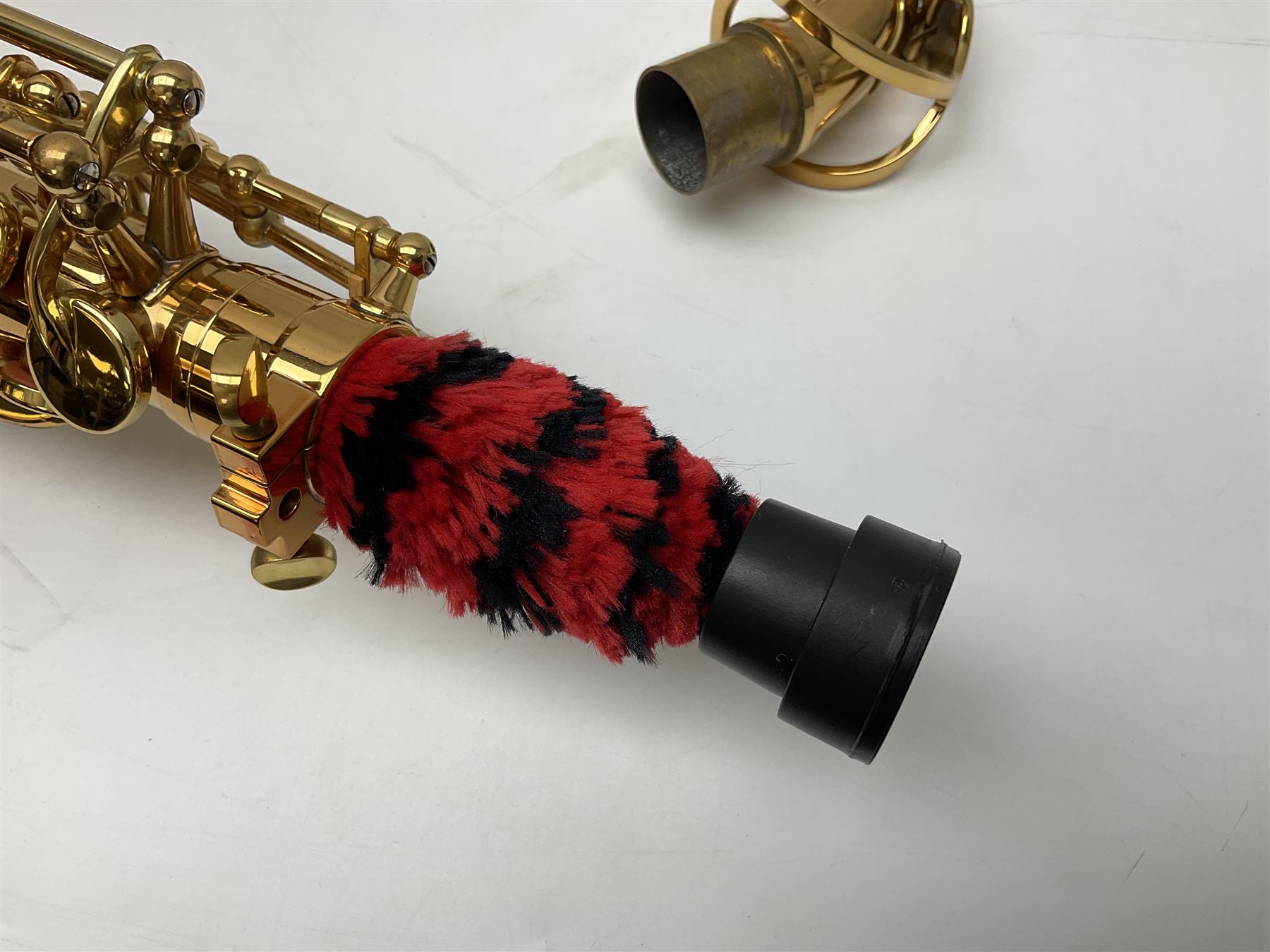 Trevor James Artemis A1 brass alto saxophone AL11572, serial no.321041; in lightweight carrying case with accessories