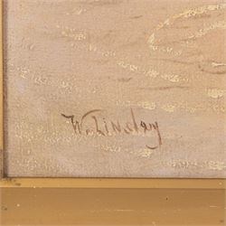 Walter Linsley Meegan (British c1860-1944): Castle Views - possibly St Michaels Mount, two oils on canvas signed 44cm x 60cm (2)