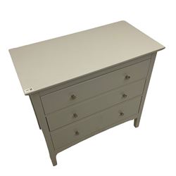 Marks & Spencer Home - light grey three drawer chest