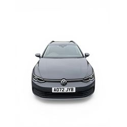 2022 Volkswagen Golf Estate 1.5 TSI Life 5dr. Manual Transmission. MOT December 2026. Our own vehicle from new, offered for sale due to fleet renewal. Registered December 2022. 50,200 miles. Specification includes:

16” Alloy wheels | LED headlights | LED rear lights | Discover Media 10” touchscreen with integrated navigation | App Connect with Apple CarPlay and Android Auto | Interior ambient lighting – 10 colours | Climate controlled air conditioning | Electric windows front and rear | Keyless start | Rain sensor and auto dimming rear view mirror | Adaptive cruise control | Car2X intelligent vehicle networking | Digital Cockpit Pro 10” digital dashboard | Traffic sign display | Lane assist with road edge recognition | Parking sensors front and rear | Full Volkswagen service history I Well maintained & excellent condition throughout
Buyers premium 3% plus VAT (3.6%).