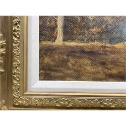 David Mead (British 1906-1986): Maidstone Landscape, oil on board signed 49cm x 59cm 