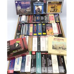 Collection of assorted classical CD's and CD boxsets, in two boxes 