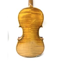 German viola c1900 with 38.5cm (15.25