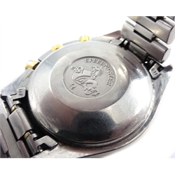 Gentleman's Omega Speedmaster automatic stainless steel wristwatch  