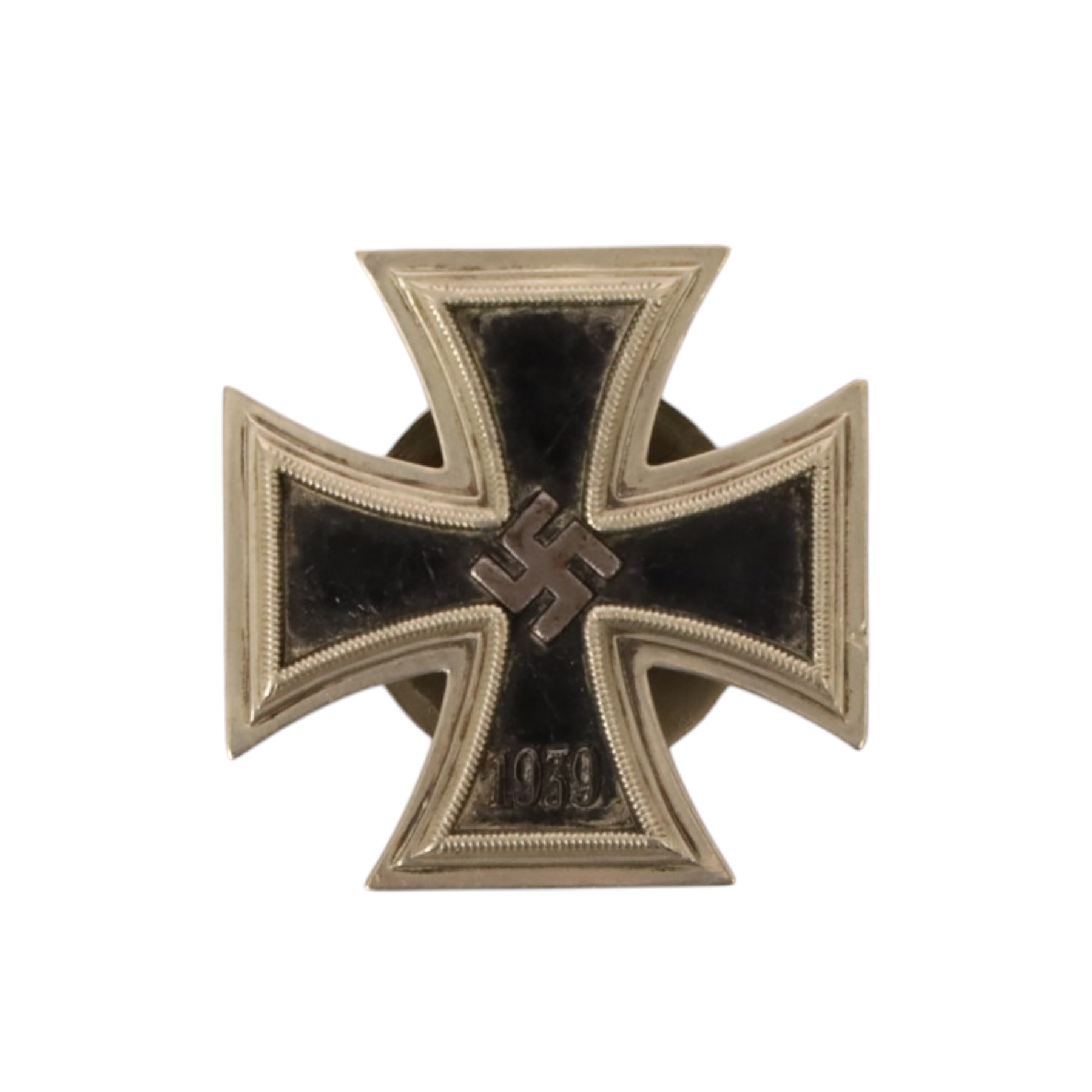 WWII 1st Class Iron Cross by Rudolf Souval Wien (Austria) with screw back, stamped L58 