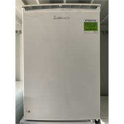 Lec R5517W, under counter fridge freezer - THIS LOT IS TO BE COLLECTED BY APPOINTMENT FROM DUGGLEBY STORAGE, GREAT HILL, EASTFIELD, SCARBOROUGH, YO11 3TX