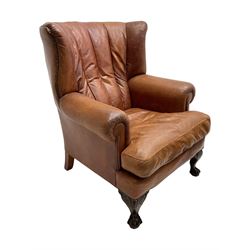 Tetrad - 'Blake' club armchair, fanned w