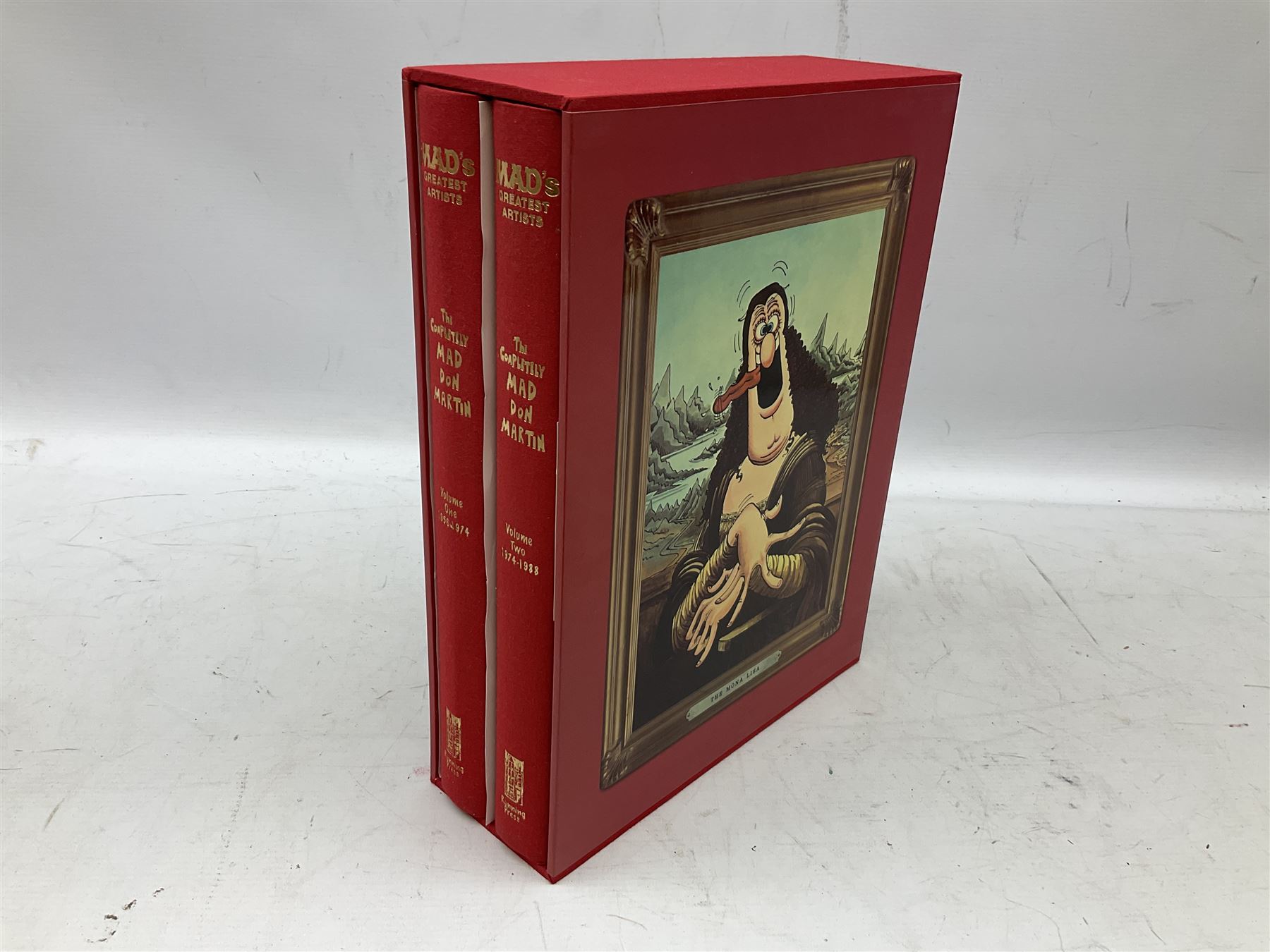 Mad's Greatest Artists - The Completely Mad Don Martin. Published by Running Press. Two volumes in slip case; Meehan Bernard: The Book of Kells. Published by Thames Hudson in slip case; Chalmers Patrick R.: 'A Dozen Dogs Or So'. 1928. Illustrated by Cecil Aldin. Limited edition No.184/250 signed by the author and Aldin; and seven other books