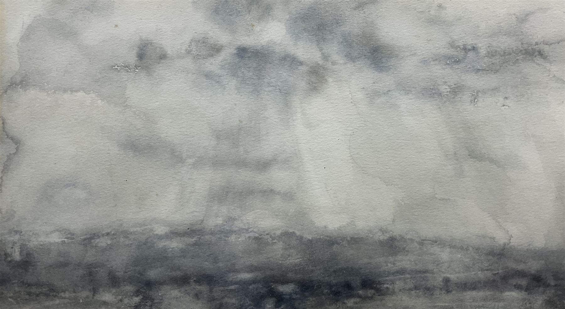 Harold Cheeseman (British 20th Century): 'White Sun', watercolour unsigned 18cm x 32cm 