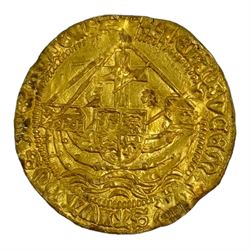 Edward IV second reign (1471-83) gold angel coin, approximately 5.14 grams