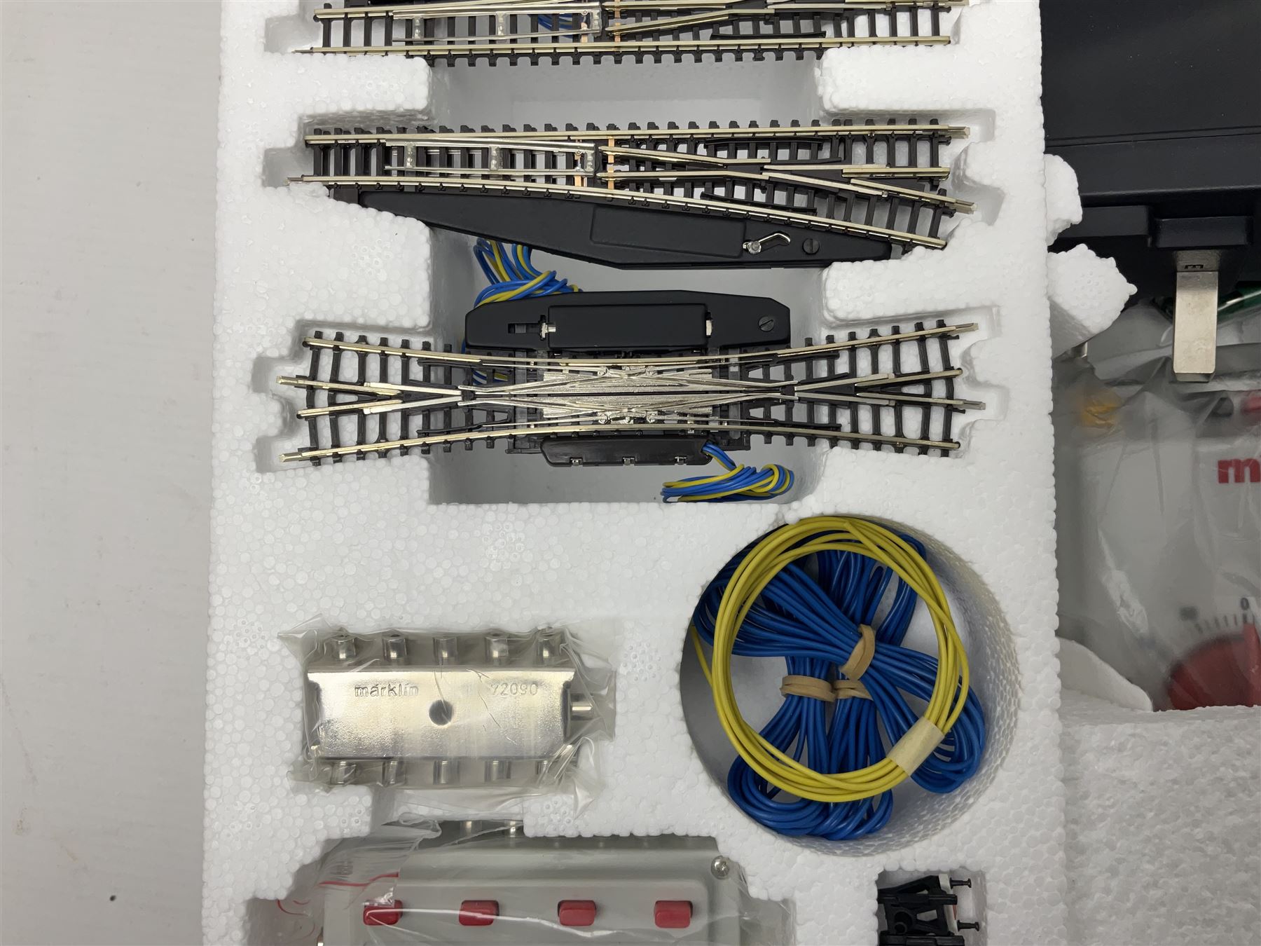 Marklin 'Z' gauge - No.81863 train set with 2-10-0 locomotive and six goods wagons; still factory sealed in box
