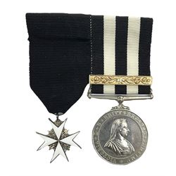 St John's Ambulance Brigade Service medal of the Order of St John and Order of St John enamelled badge