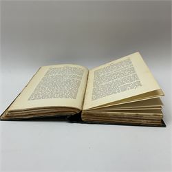 Emma by Jane Austen, book printed by Ballantyne, Hanson & Co, with an introduction by Joseph Jacobs and illustrations by Chris Hammond, dated '1898'