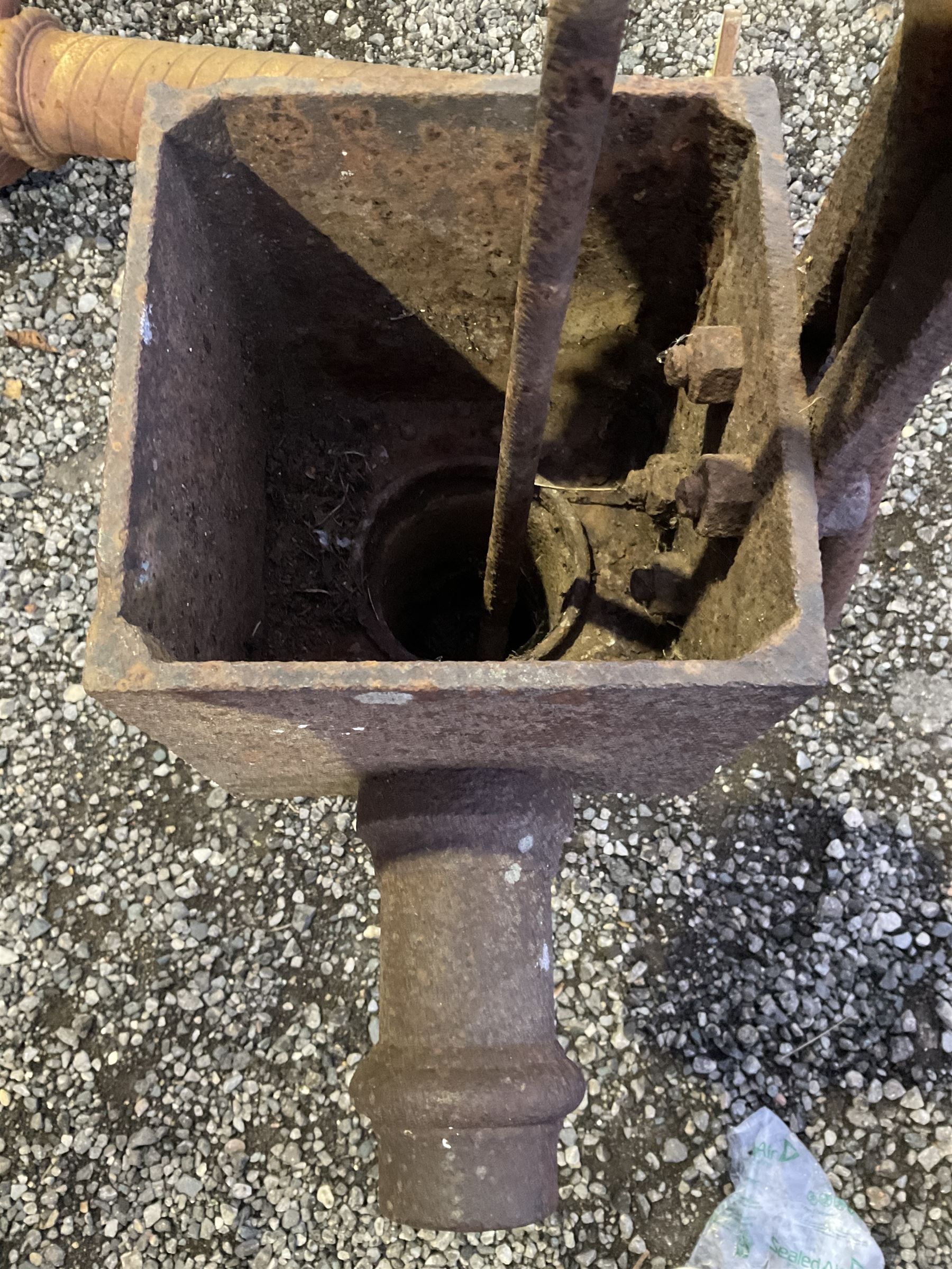 19th century cast iron water pump - THIS LOT IS TO BE COLLECTED BY APPOINTMENT FROM DUGGLEBY STORAGE, GREAT HILL, EASTFIELD, SCARBOROUGH, YO11 3TX