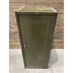 Art Metal Steel Office Furniture - mid-20th century lockable cupboard