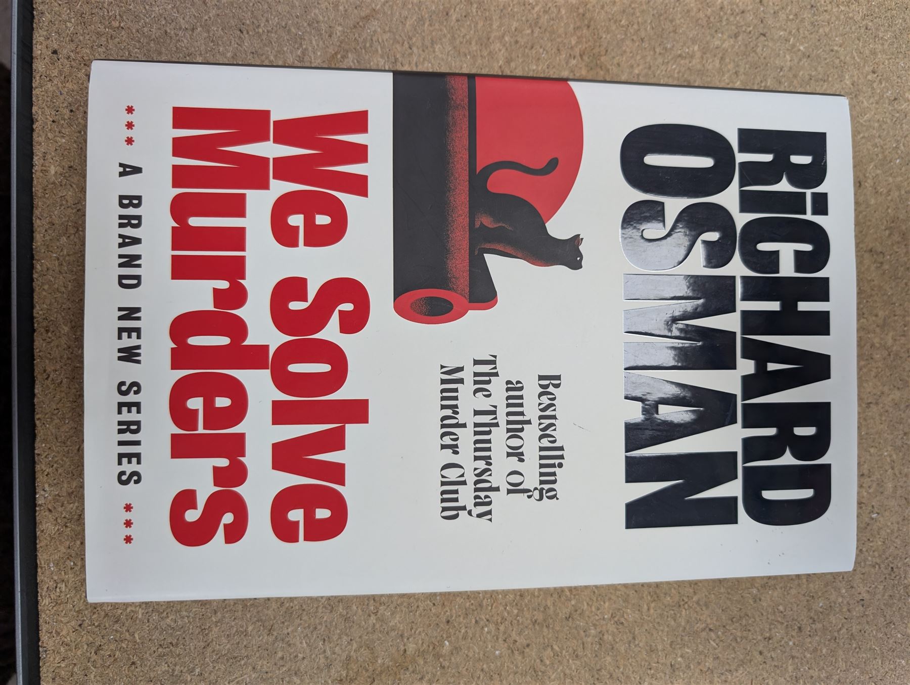 Eight first edition books, comprising signed Bob Mortimer 'And Away' autobiography, signed Richard Coles 'Murder Before Evensong' and six Richard Osman books, including 'The Thursday Murder Club' and 'The Last Devil To Die', with two Richard Osman signed bookplates