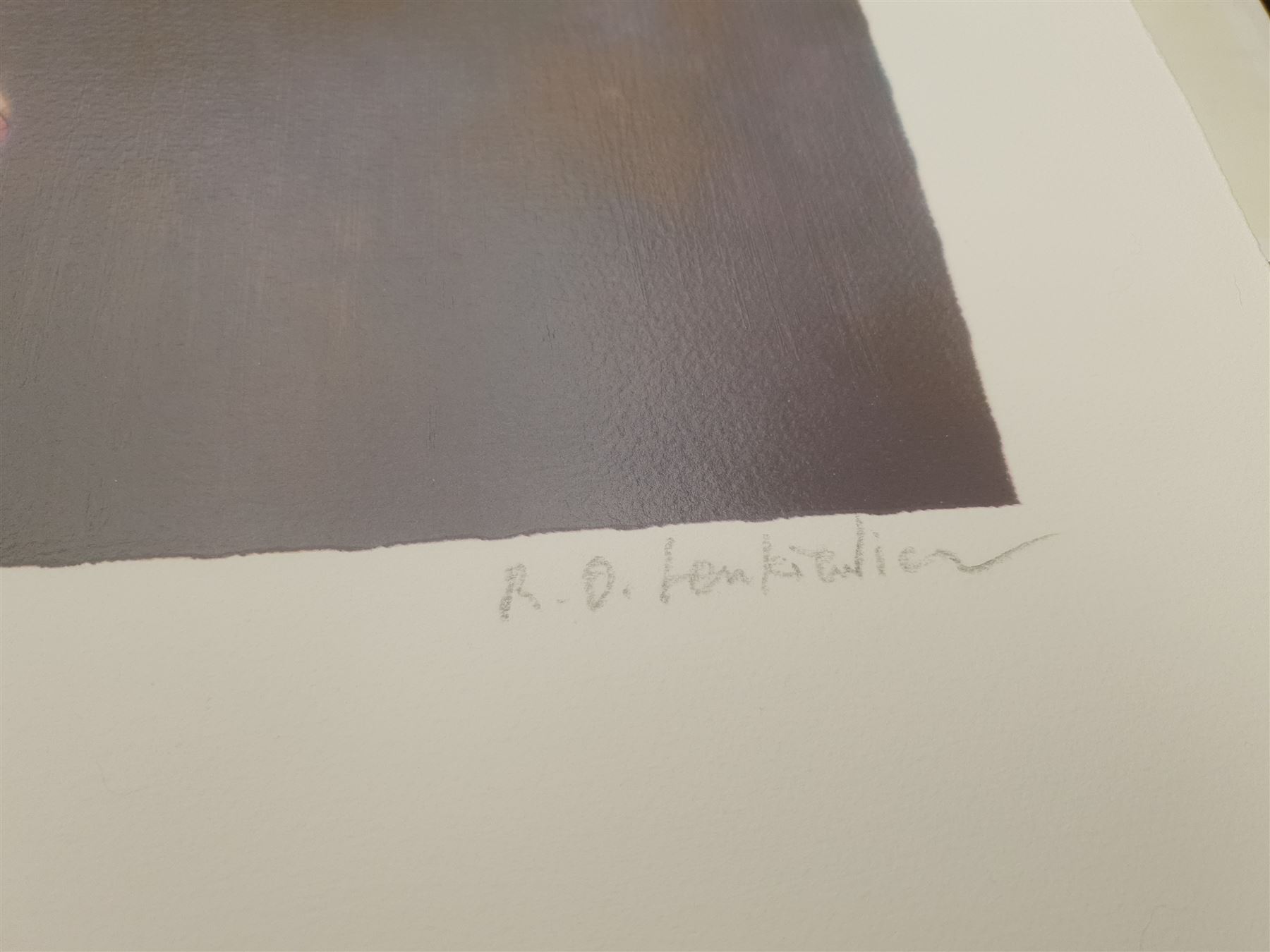 Robert Oscar Lenkiewicz (British 1941-2002): 'Esther Rear View - St Anthony Theme - Project 18', limited edition colour print signed titled and numbered 118/275 in pencil 74cm x 62cm with full margins (unframed)