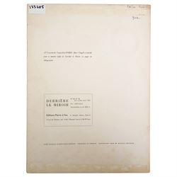 Marc Chagall (Russian/French 1887-1985): 'Le Carrousel du Louvre', offset colour lithograph pub. Derriere le Miroir 38cm x 28cm (unframed)