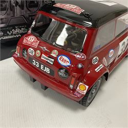 Tamiya - 1:10 scale Mini Cooper S 1964 Monte Carlo rally winning car driven by Paddy Hopkirk radio controlled car with boxed SR2S 2,4GHz radio system 