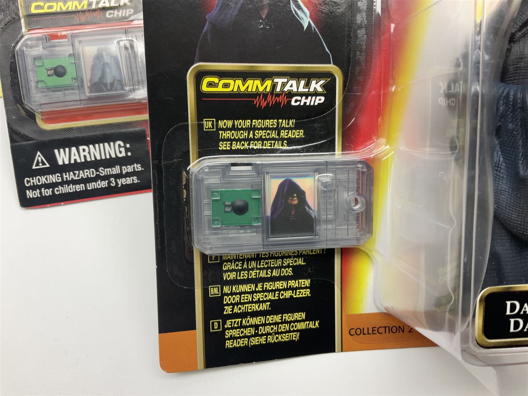 Star Wars - twenty-five 1998/1999 Star Wars Episode One figures and accessory sets by Hasbro in original card backed packaging; both Collection 1 and 2 with Electronic Commtalk reader for each figure's commtalk chip.