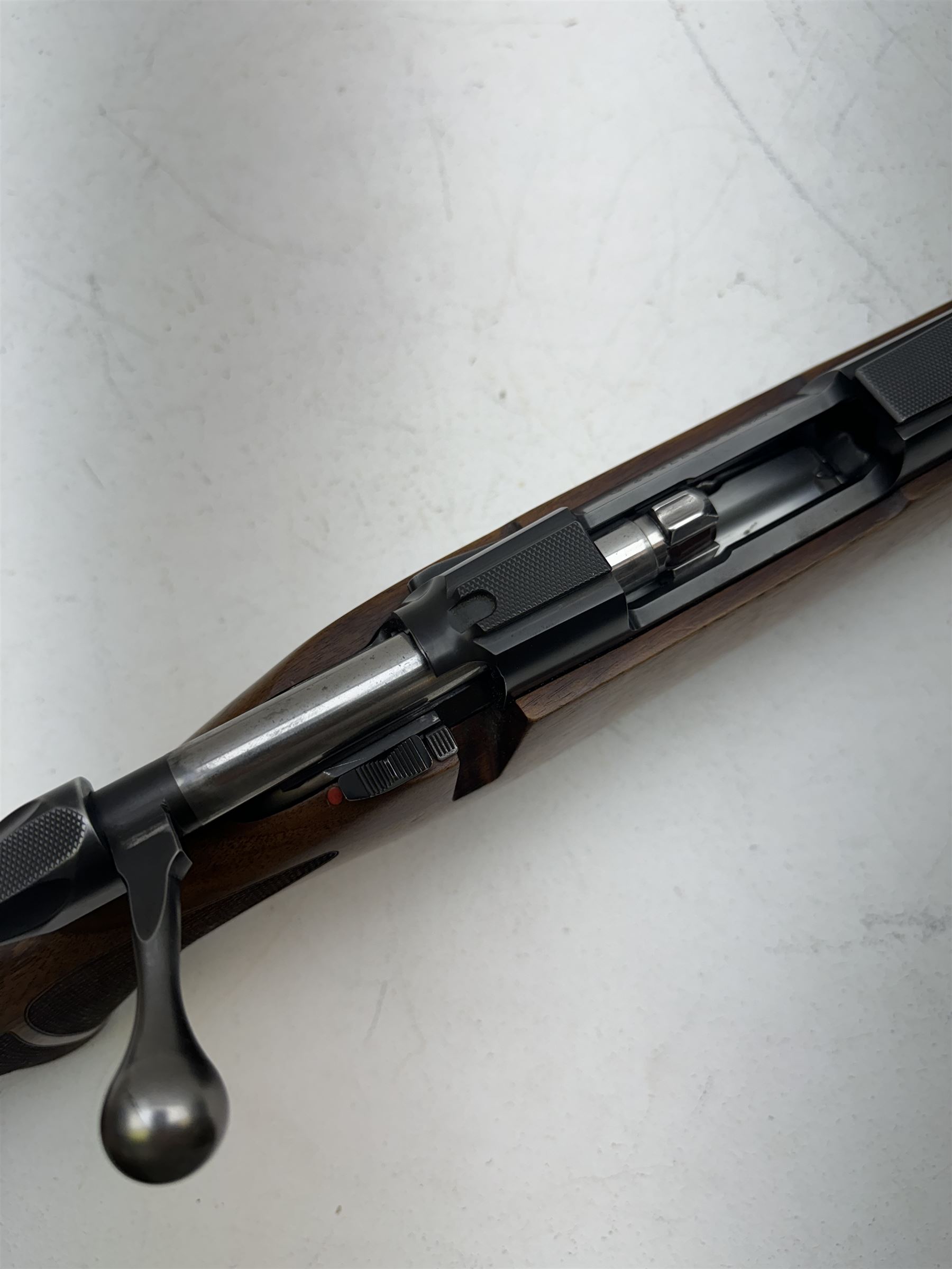 SECTION 1 FIRE-ARMS CERTIFICATE REQUIRED- Sako 85S .243 bolt action rifle, serial no; A77562, L101cm overall 