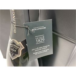 Bollinger Millesime 2009 James Bond 007 Spectre champagne, housed in original black twist open presentation case, with tags and bag, 75cl, 12% vol