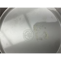 Wedgwood jasperware trinket box, commemorative ware, blue and white ceramics and a collection of other ceramics and collectables in five boxes