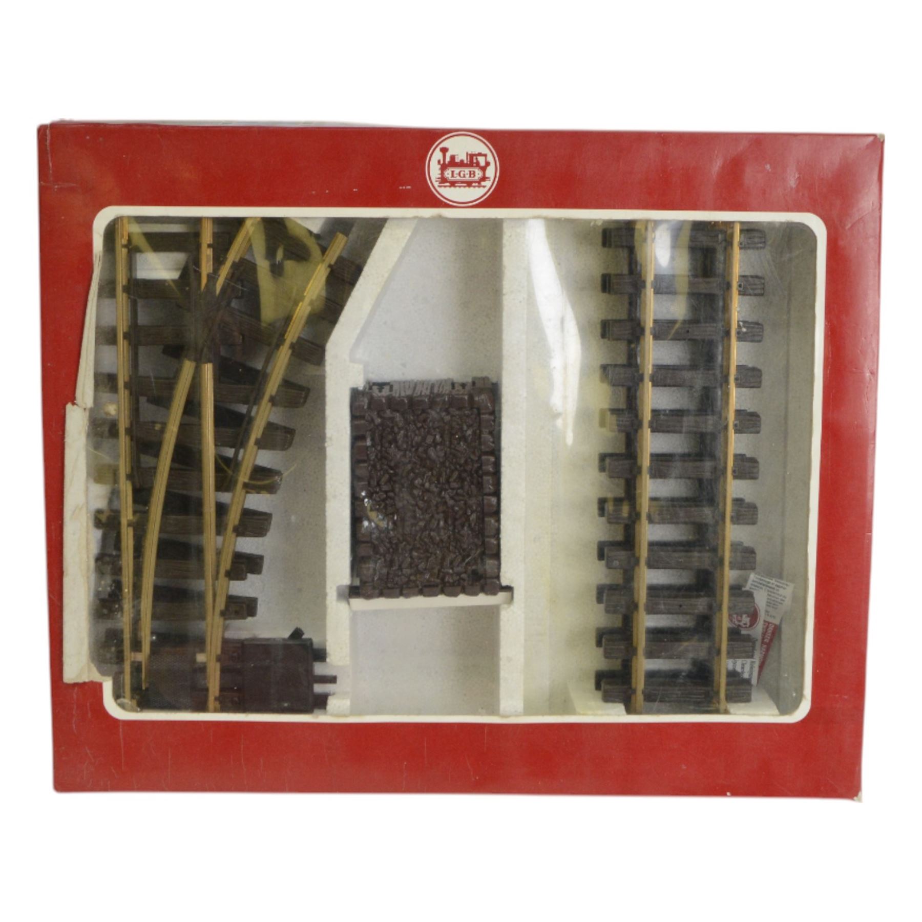 LGB (Lehmann-Gross-Bahn) 'The Big Train' garden railway set, comprising 78302 Starter Set, 19901 track section and 10610 railway track pack, all boxed