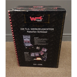  Wurzburg International boxed 226 piece tool set  