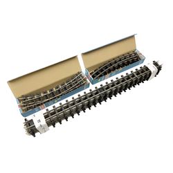 Peco Streamline SM-32 gauge - quantity of track comprising thirteen 90cm straight lengths and two boxes of Standard Curves