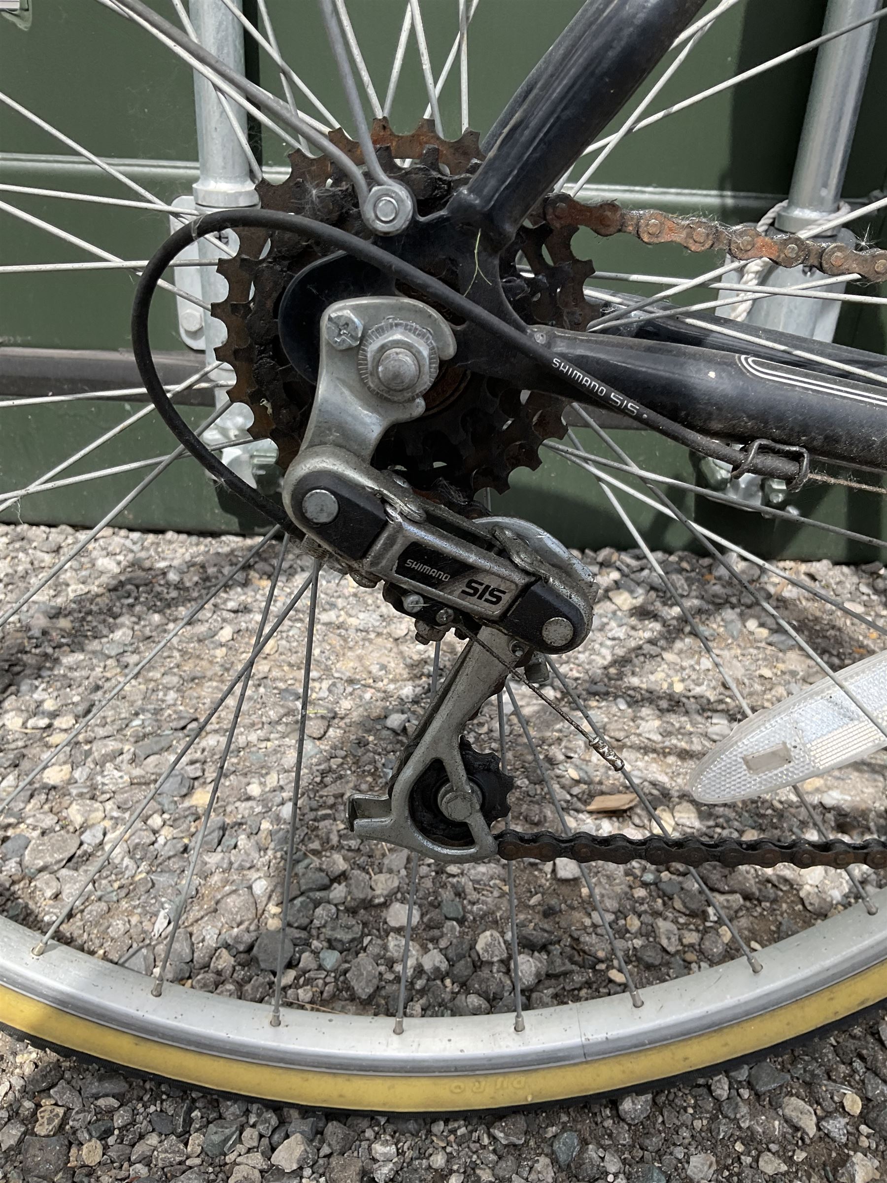 “Raleigh Pioneer classic”, ten speed bicycle with Shimano gear shifters, large frame - THIS LOT IS TO BE COLLECTED BY APPOINTMENT FROM DUGGLEBY STORAGE, GREAT HILL, EASTFIELD, SCARBOROUGH, YO11 3TX