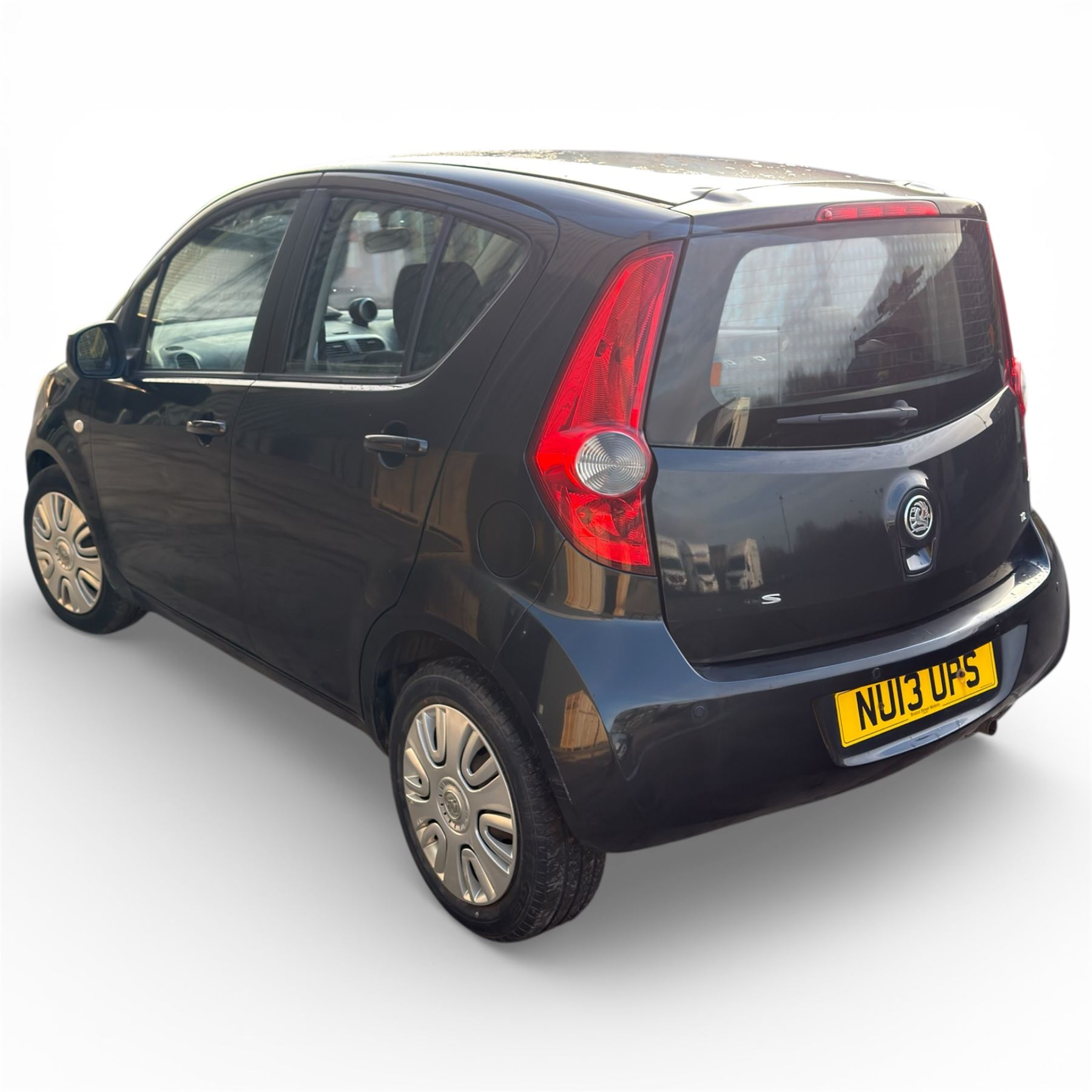 VAUXHALL AGILA HATCHBACK - 1.2 VVT ecoFLEX S 5dr, 2013, Black, Manual, 37600 Miles, (NU13 UPS)