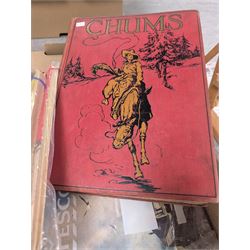 Reference books, Children's books and annuals, including Champion Books for Boys, Sisters Three and Chums etc
