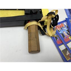 1951 FA Cup final Blackpool V Newcastle United programme, together with a collection of other sporting programmes, mostly Speedway official examples, and a football rattle.