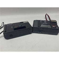 Four Olympus cameras, to include AF10 Super, XA2, Shoot & Go and Supertrip examples, together with Miranda ME-Z and Miranda ME-X DX cameras, an Agfa Optima camera with Agfa Paratonic DIN ASA Solitar 1:2.8/40 lens, Canon Snappy S camera and a Fujifilm Fine Pix S5700 camera, serial no 7WE12368 (8)